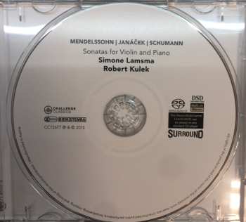 SACD Robert Schumann: Sonatas For Violin And Piano
