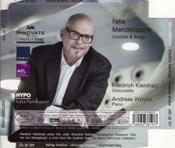 SACD Felix Mendelssohn-Bartholdy: Sonatas & Songs
