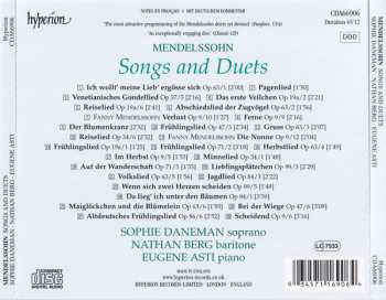 CD Felix Mendelssohn-Bartholdy: Songs And Duets