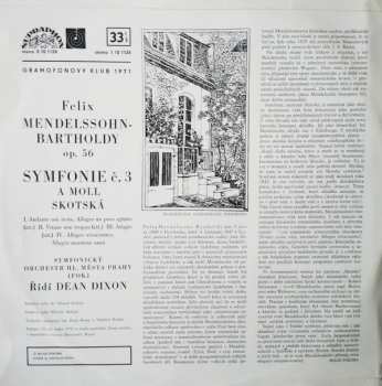 LP Felix Mendelssohn-Bartholdy: Symfonie Č. 3 A Moll, Skotská