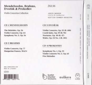 4CD/Dobozkészlet Sergei Prokofiev: Violin Concertos Collection