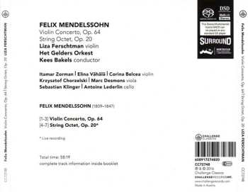 SACD Felix Mendelssohn-Bartholdy: Violin Concerto, Op. 64 | String Octet, Op. 20