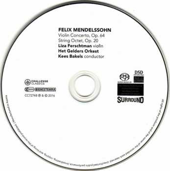 SACD Felix Mendelssohn-Bartholdy: Violin Concerto, Op. 64 | String Octet, Op. 20