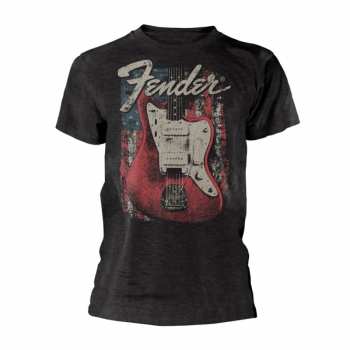 Merch Fender: Póló Distressed Guitar (jazzmaster)
