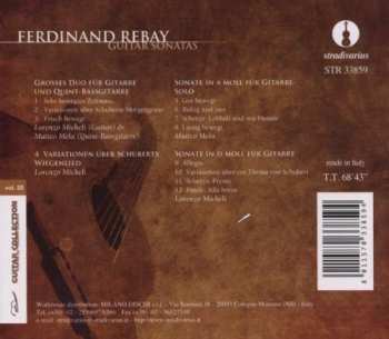 CD Ferdinand Rebay: Guitar Sonatas