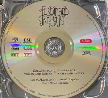 SACD Ferdinand Rebay: Sonatas For Violin And Guitar & Sonata For Viola And Guitar