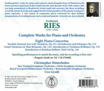 5CD Royal Liverpool Philharmonic Orchestra: Complete Works For Piano And Orchestra