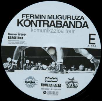 2LP Fermin Muguruza Kontrabanda: Komunikazioa Tour