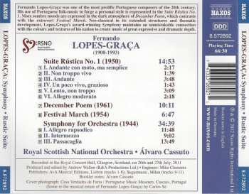 CD Royal Scottish National Orchestra: Symphony For Orchestra • Rustic Suite • December Poem