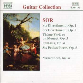 Album Norbert Kraft: Guitar Music. Opp. 1-5