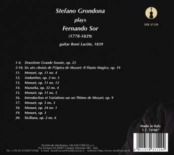 CD Fernando Sor: Sonate, Arie Variate E Minuetti
