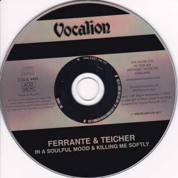 CD Ferrante & Teicher: In A Soulful Mood & Killing Me Softly