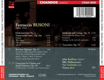 CD Neeme Järvi: Orchestral Works
