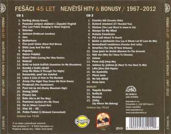 2CD Fešáci: 45 Let (Největší Hity & Bonusy / 1967 - 2012)