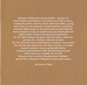 2CD Fešáci: 45 Let (Největší Hity & Bonusy / 1967 - 2012)