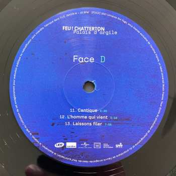 2LP Feu ! Chatterton: Palais D'argile