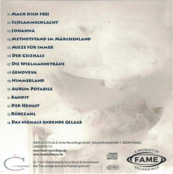 5CD/Dobozkészlet Feuerschwanz: Original Album Classics