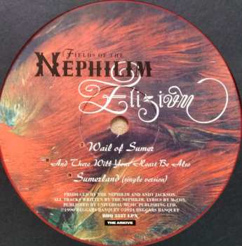 2LP Fields Of The Nephilim: Elizium CLR | DLX