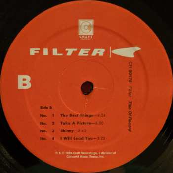2LP Filter: Title Of Record