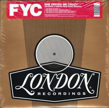 LP Fine Young Cannibals: She Drives Me Crazy (Cerrone & Dimitri from Paris Remixes)