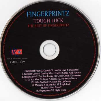 CD Fingerprintz: Tough Luck: The Best Of Fingerprintz