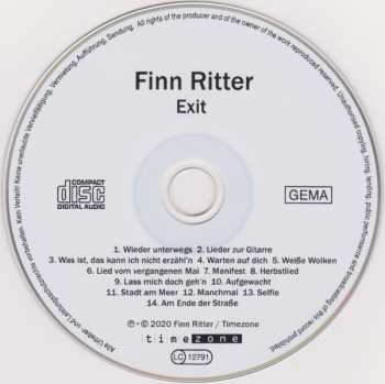 CD Finn Ritter: Exit