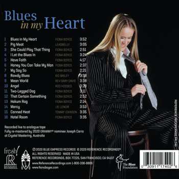 CD Fiona Boyes: Blues In My Heart