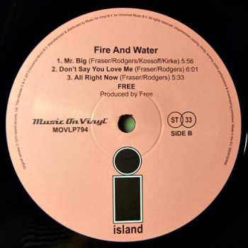 LP Free: Fire And Water