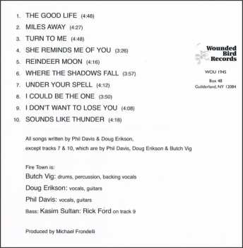 CD Fire Town: The Good Life