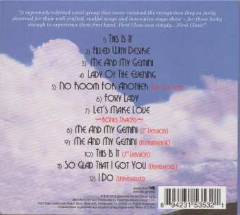 CD First Class: Going First Class