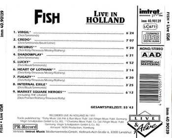 CD Fish: Live In Holland