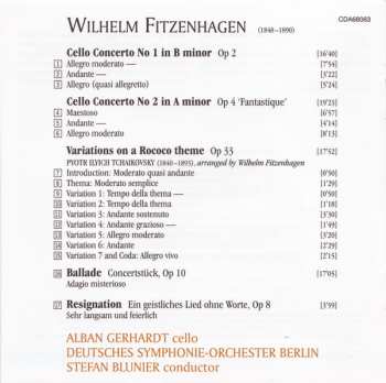 CD Pyotr Ilyich Tchaikovsky: Cello Concertos