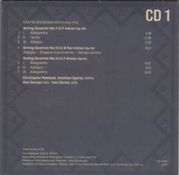 15CD/Dobozkészlet Fitzwilliam String Quartet: Complete Decca Recordings LTD