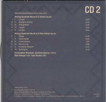 15CD/Dobozkészlet Fitzwilliam String Quartet: Complete Decca Recordings LTD