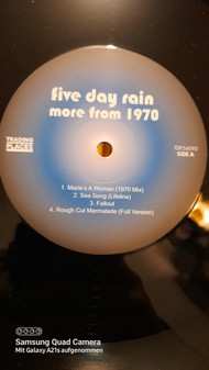 LP Five Day Rain: More From 1970