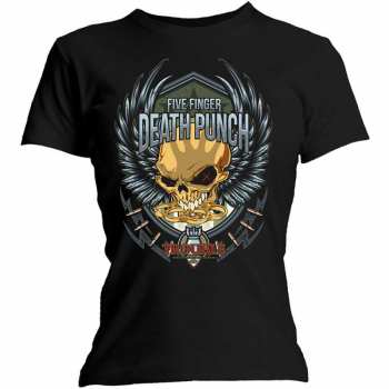 Merch Five Finger Death Punch: Női Póló Trouble 