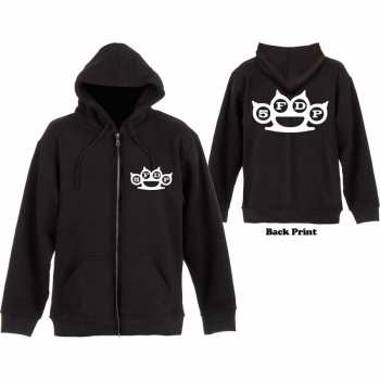 Merch Five Finger Death Punch: Mikina Se Zipem Knuckles  S