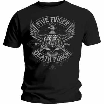 Merch Five Finger Death Punch: Póló Howe Eagle Crest 