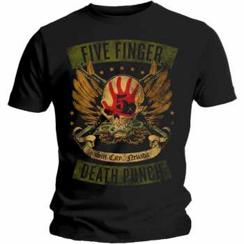 Merch Five Finger Death Punch: Póló Locked & Loaded