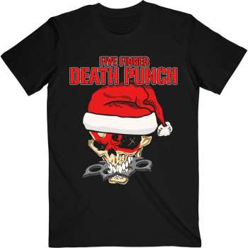 Merch Five Finger Death Punch: Póló Santa Knucklehead