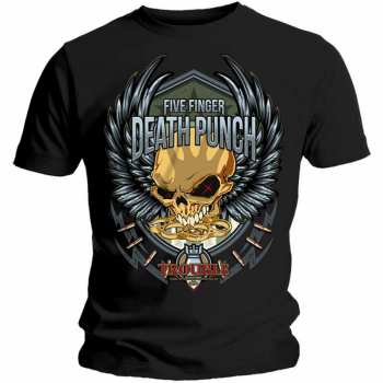 Merch Five Finger Death Punch: Tričko Trouble  S