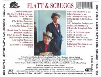 4CD/Dobozkészlet Flatt & Scruggs: 1948-1959