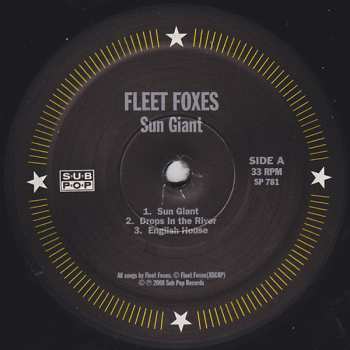 2LP Fleet Foxes: Fleet Foxes