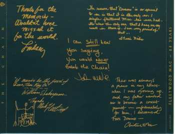 4CD Fleetwood Mac: 25 Years The Chain