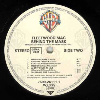 LP Fleetwood Mac: Behind The Mask