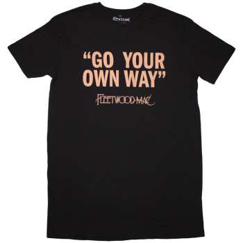 Merch Fleetwood Mac: Női Póló Dress Go Your Own Way