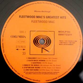 LP Fleetwood Mac: Fleetwood Mac's Greatest Hits