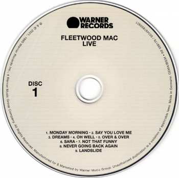 2LP/3CD/SP/Dobozkészlet Fleetwood Mac: Live DLX | LTD