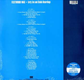 3LP Fleetwood Mac: Madison Blues LTD | NUM | CLR