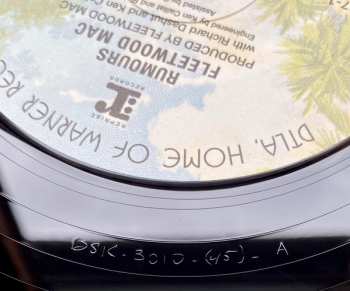 2LP Fleetwood Mac: Rumours